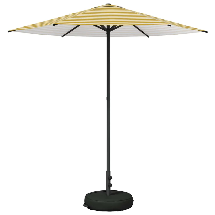 Parasol de jardin avec base 230 x 230 cm Polyester - 2