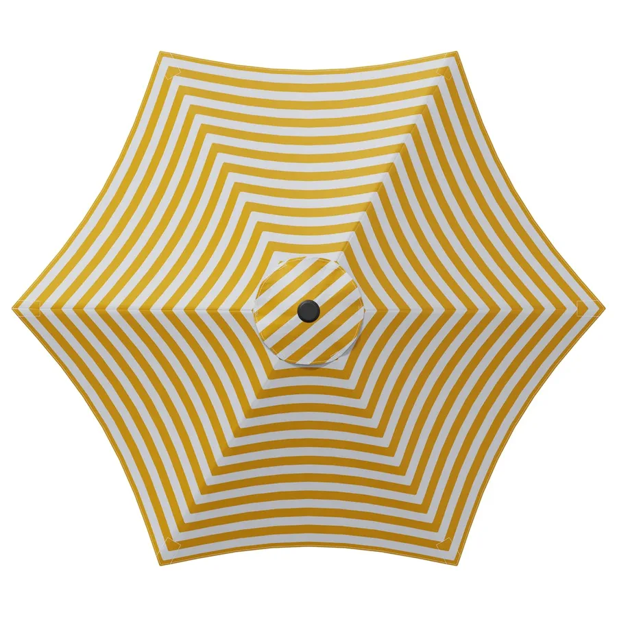 Parasol de jardin avec base 230 x 230 cm Polyester - 4