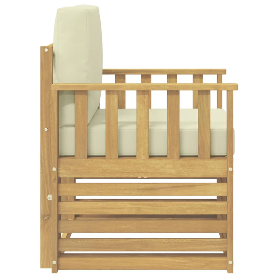 2 Pièce Ensemble de canapés d'extérieur Polyester - 4