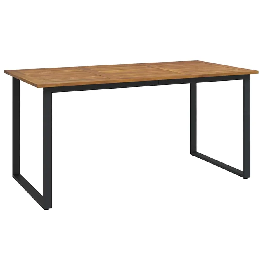 Ensemble de salle à manger pour jardin 5 pcs Gris - 6