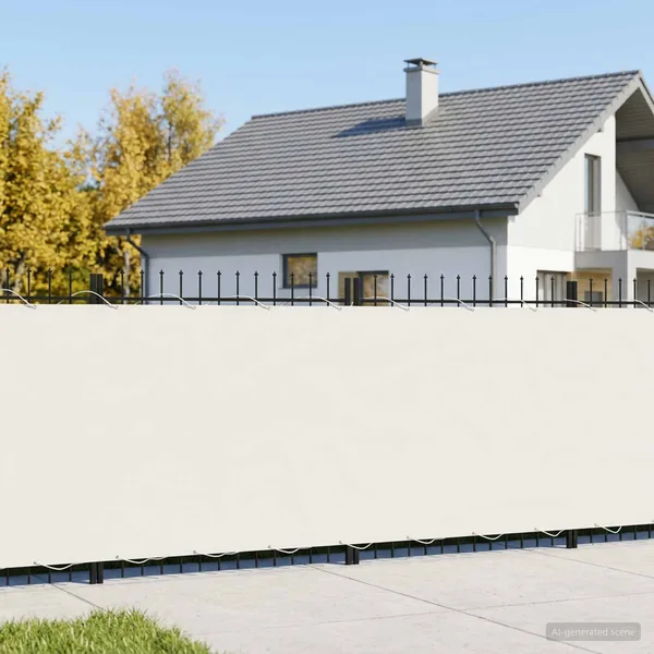 Écran de confidentialité pour balcon 180 x 600 cm