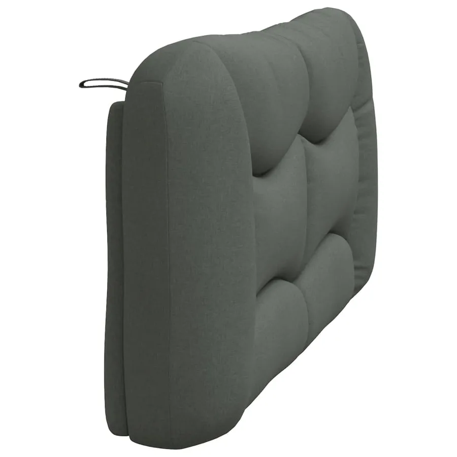 Coussin de tête de lit Hvar gris foncé 152 cm tissu - 6