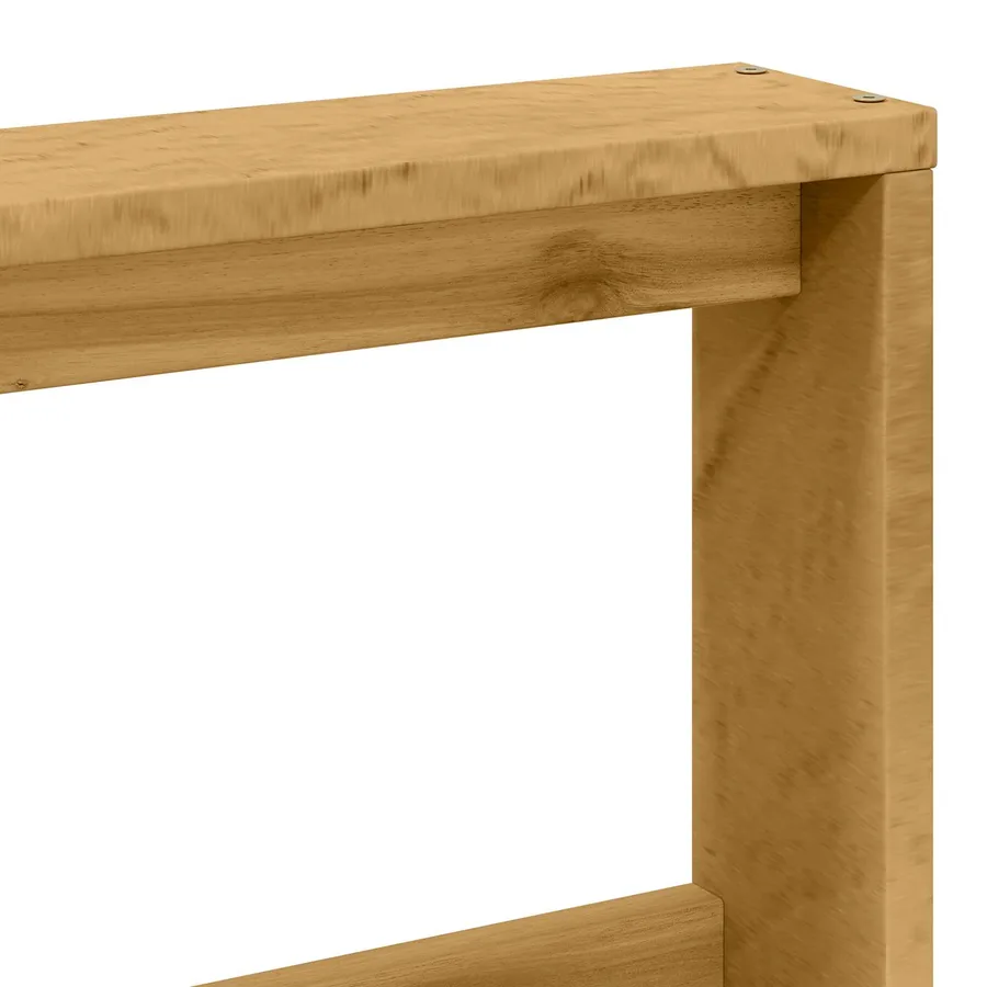 Ensemble de canapés d'extérieur Bois d'Acacia Massif Blanc - 6
