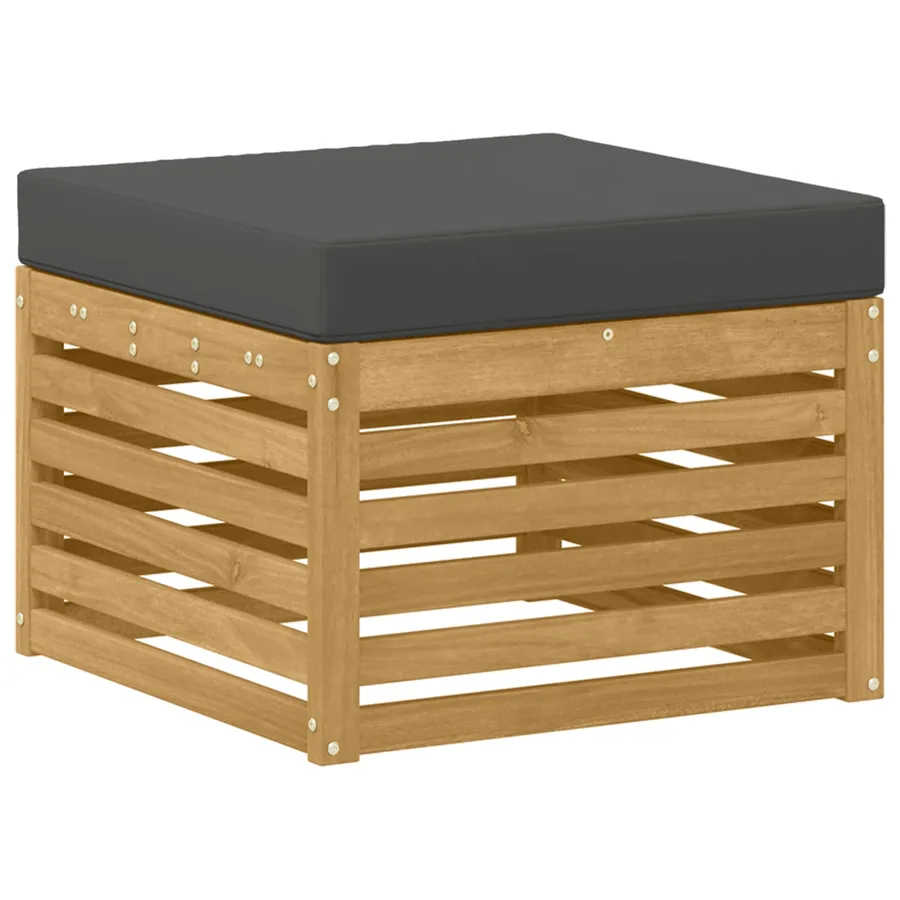 Ensemble de canapés d'extérieur 8 pcs Blanc et anthracite - 5