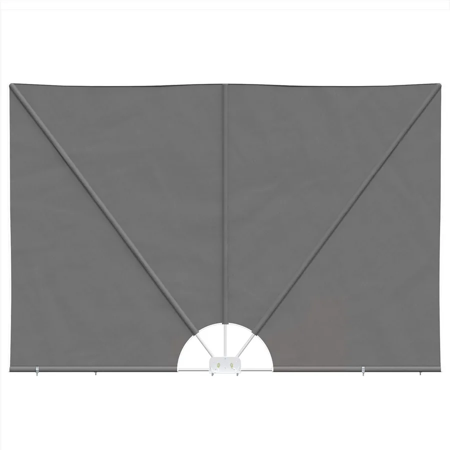 Écran de confidentialité pour balcon 240 x 160 cm Polyester - 2
