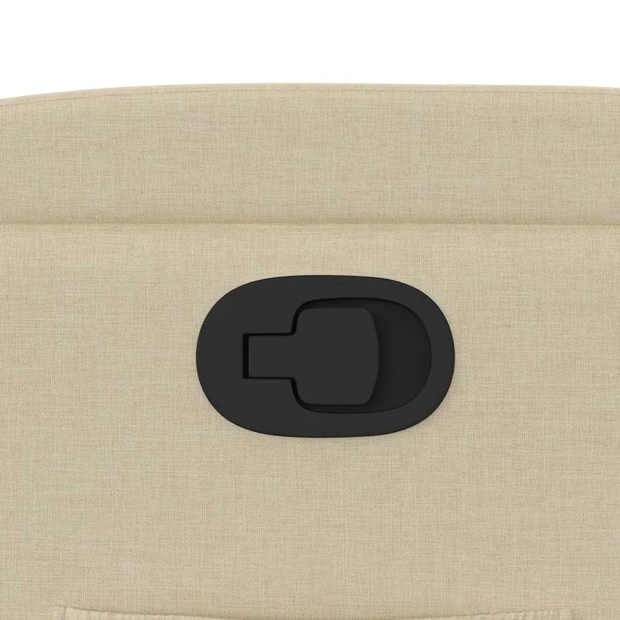 Fauteuil inclinable Crème Tissu - 12
