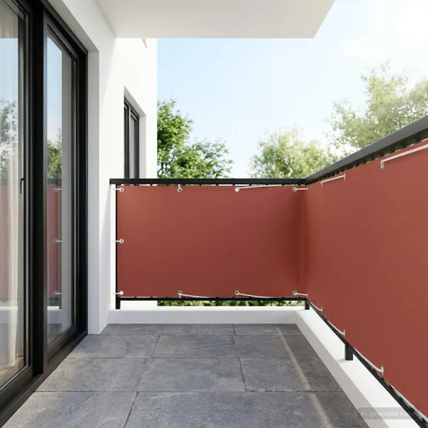 Écran de confidentialité pour balcon 150 x 600 cm