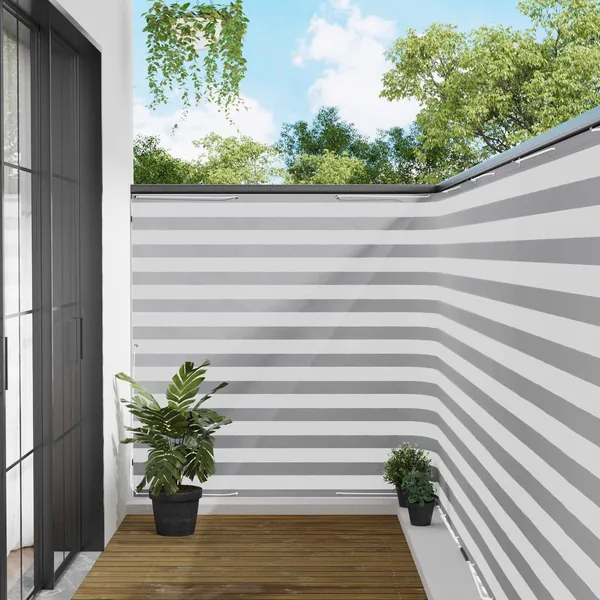 Écran de confidentialité pour balcon 150 x 400 cm