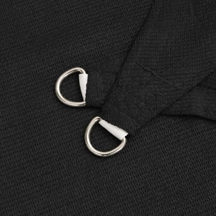 Voile d'ombre Noir 2,5 x 6 m HDPE - 3