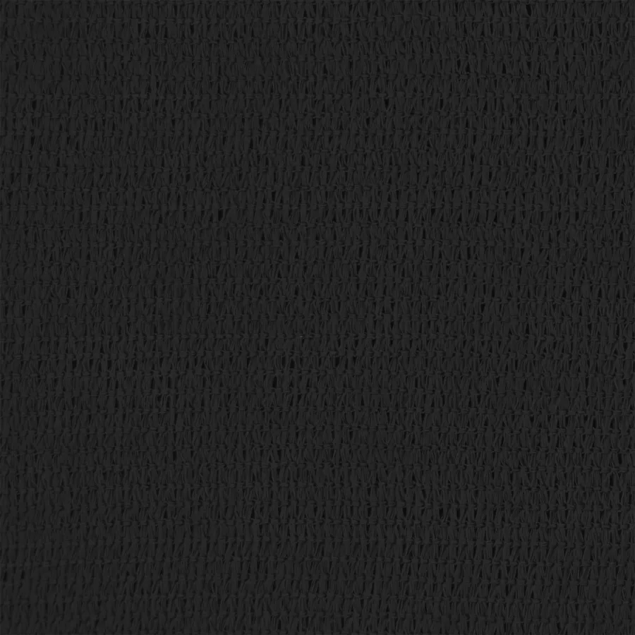 Voile d'ombre Noir 2,5 x 6 m HDPE - 7