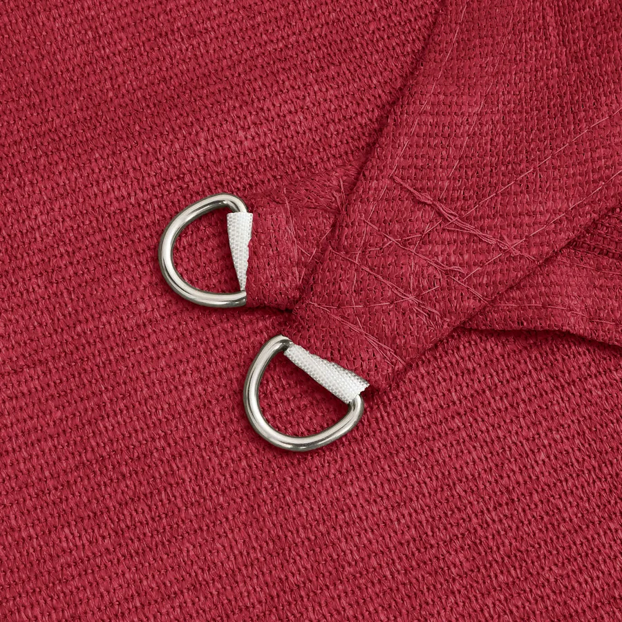 Voile d'ombre Rouge 7 x 5 x 5 m HDPE - 3