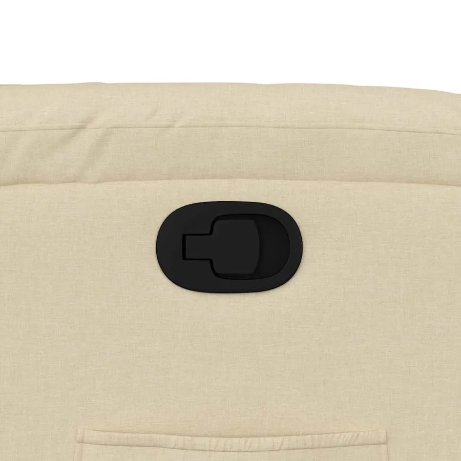 Fauteuil inclinable Crème Tissu - 12