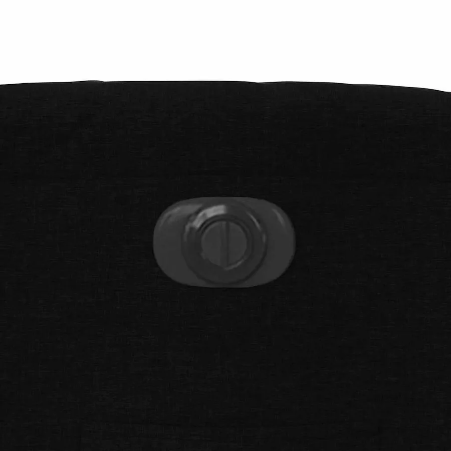 Fauteuil inclinable électrique noir tissu - 13