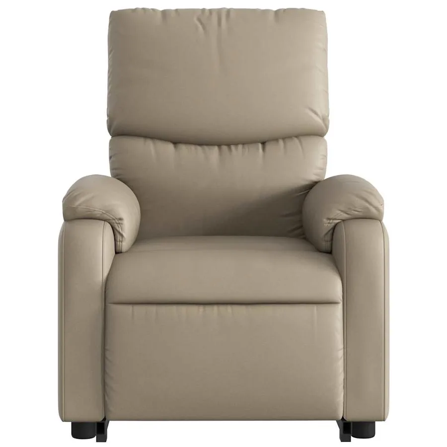 Fauteuil inclinable de massage Cappuccino Similicuir - 9