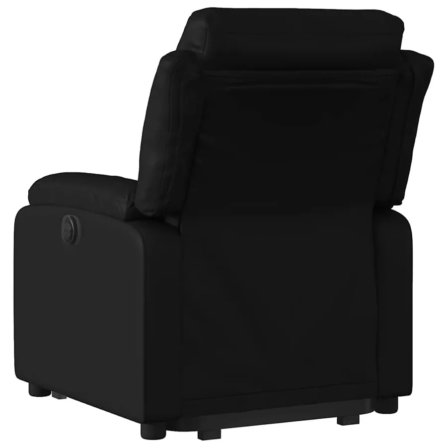 Fauteuil inclinable Noir Similicuir - 5