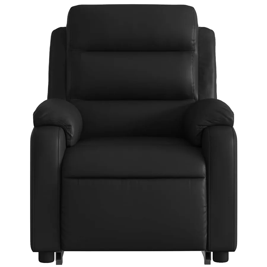 Fauteuil inclinable Noir Similicuir - 9