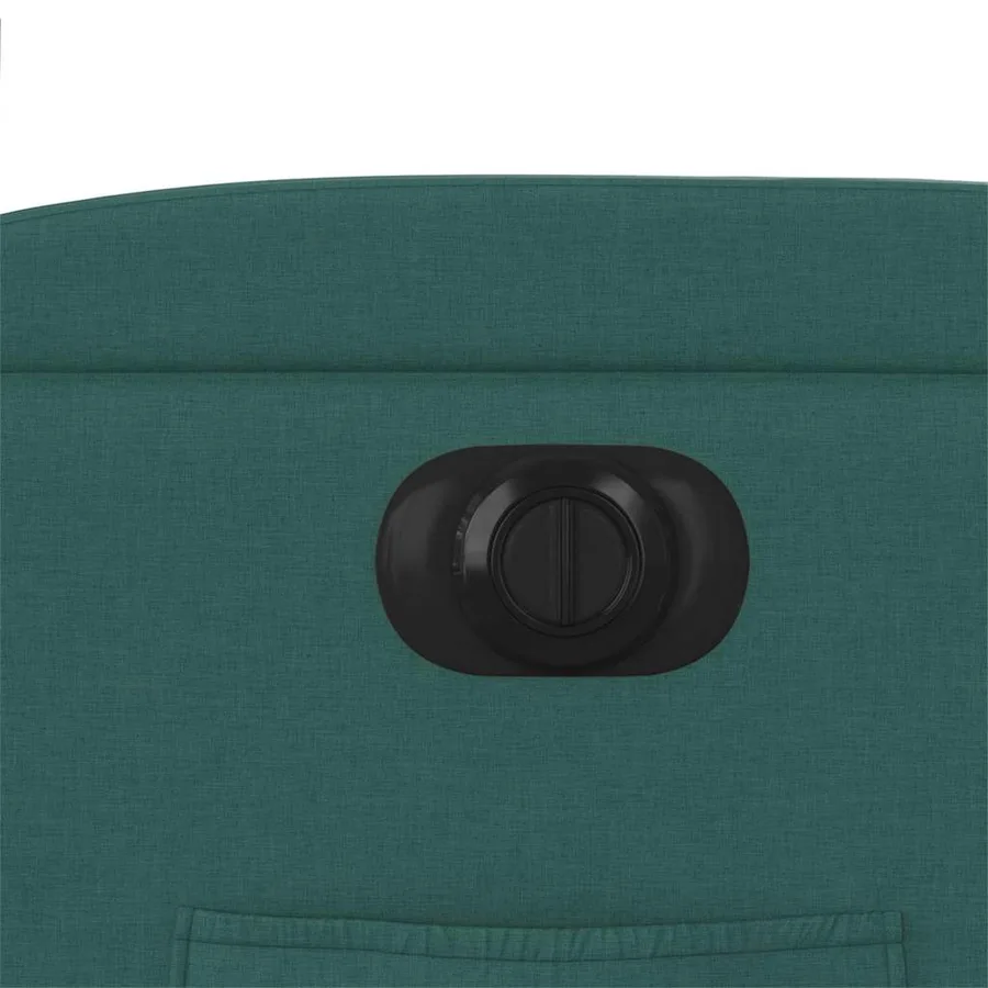 Fauteuil inclinable électrique vert foncé tissu - 13
