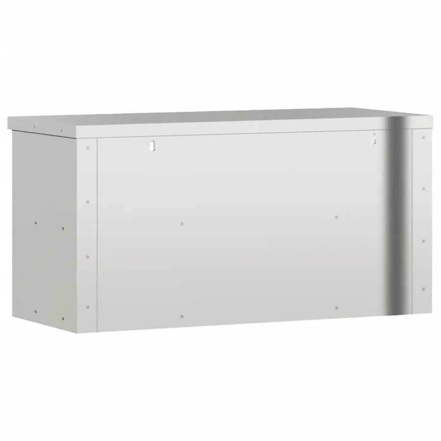 Armoire murale de cuisine avec étagère acier inoxydable - 7