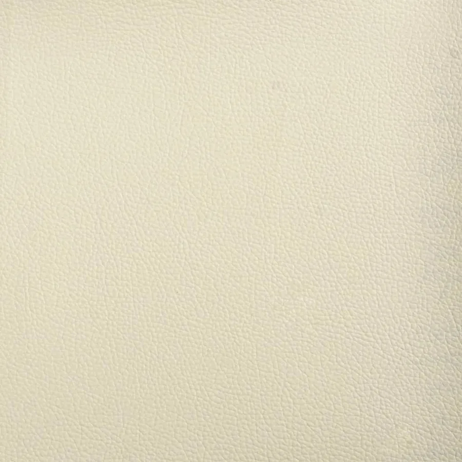 Ensemble de canapés 2 pcs avec coussins Crème Similicuir - 6