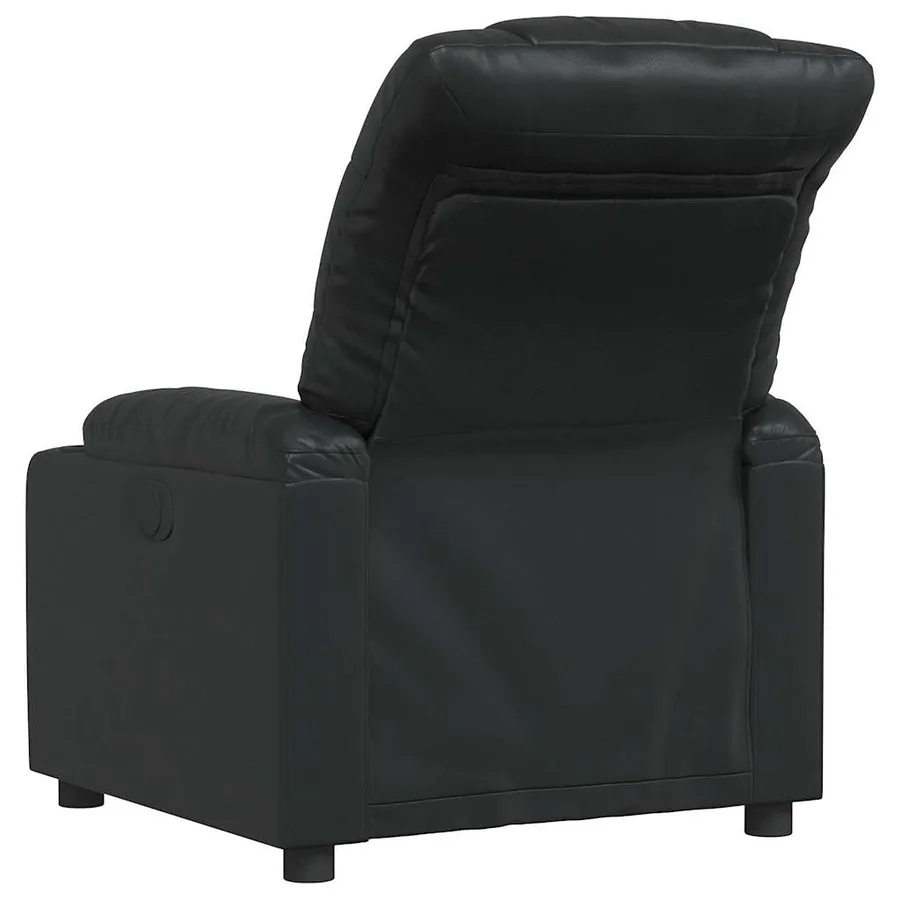 Fauteuil inclinable Noir Similicuir - 3