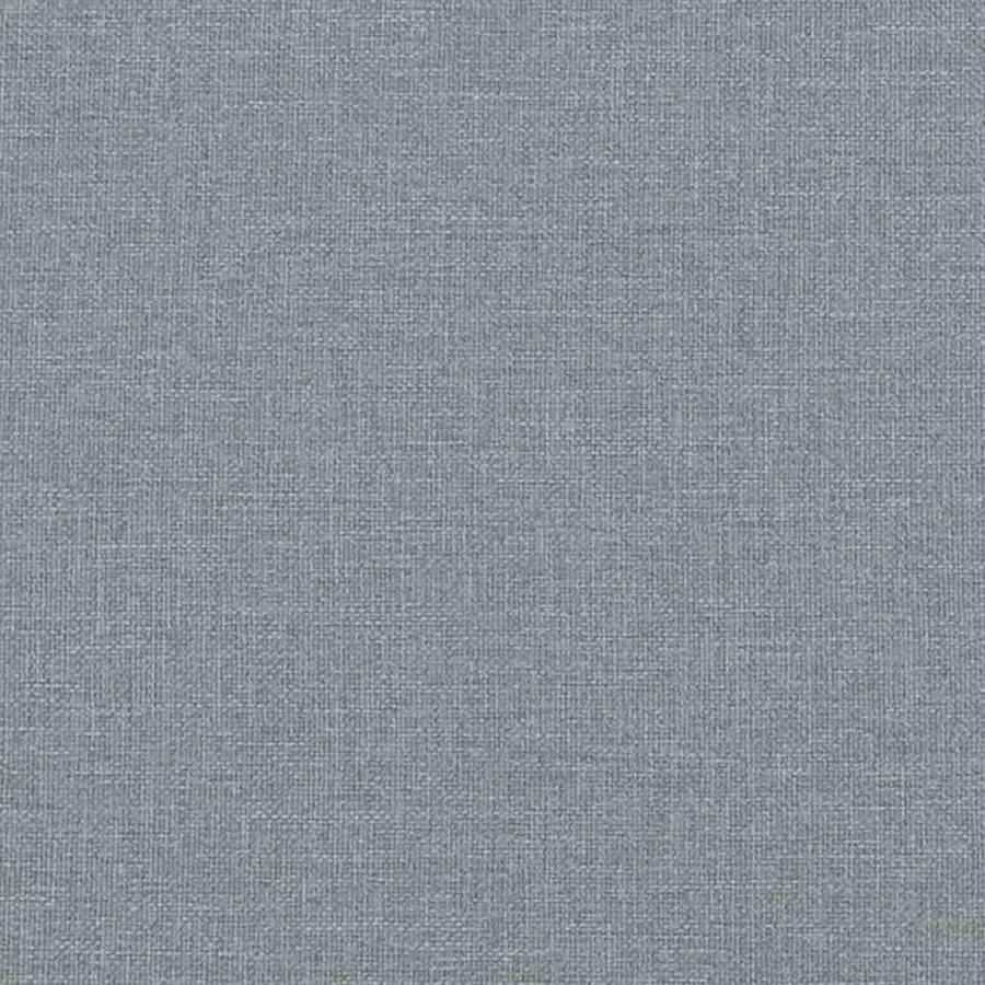 Canapé à 3 places avec repose-pieds Gris clair 180 cm Tissu - 6