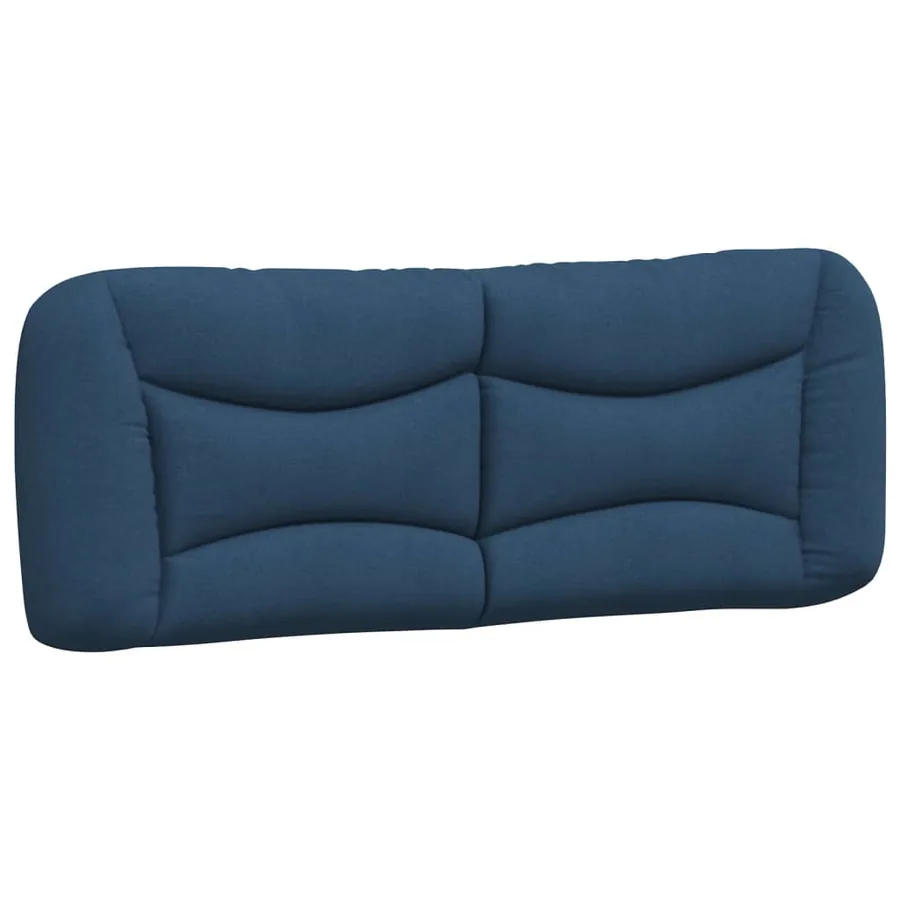 Cadre de lit avec LED sans matelas Hvar bleu 140x200 cm tissu - 10