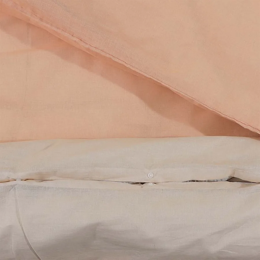 Ensemble de housse de couette rose 220x240 cm Coton - 4