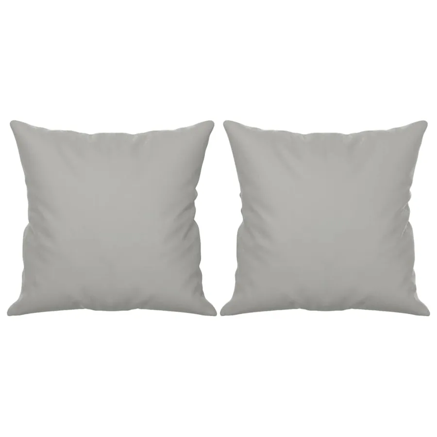 Canapé 3 places avec oreillers gris clair 180 cm - 5