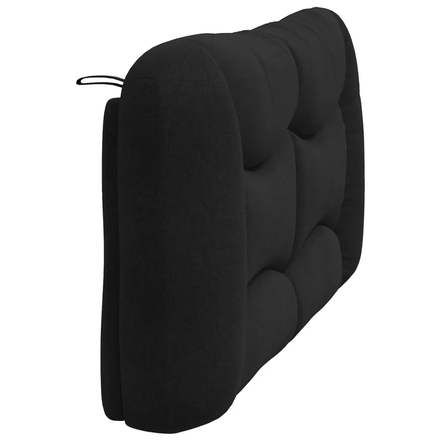 Coussin de tête de lit Hvar noir 160 cm tissu - 6