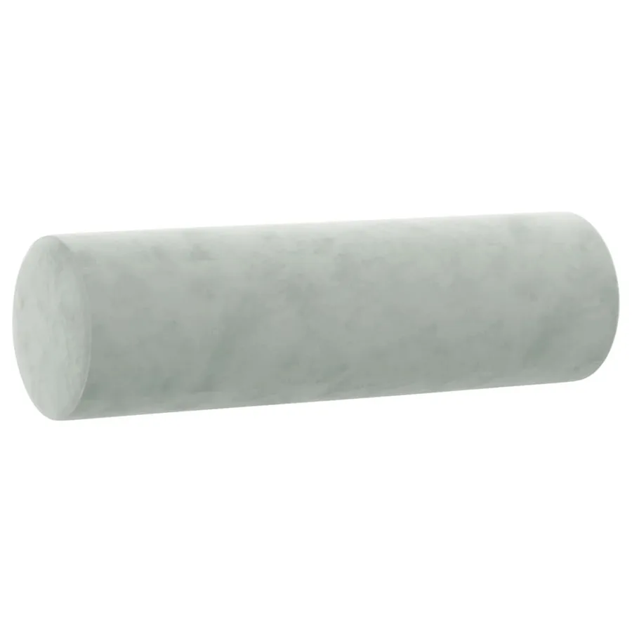 Ensemble de canapés 3 pcs avec coussins gris clair velours - 7