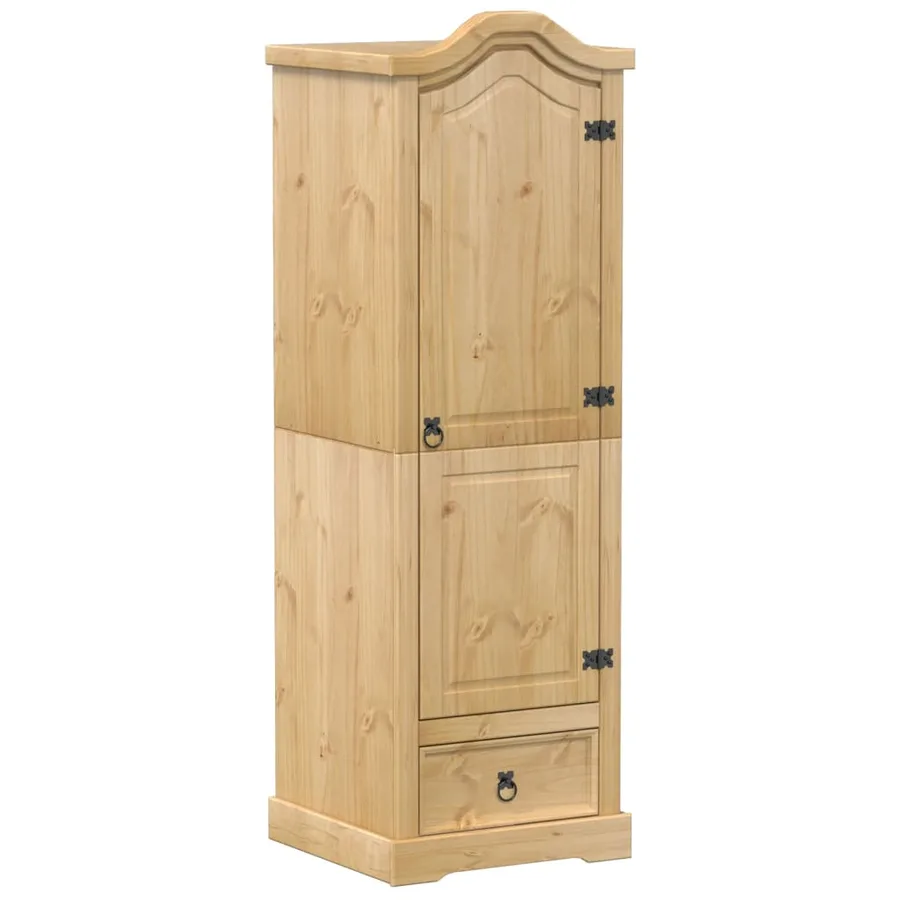 Garde-robe Corona 55x52x170 cm bois de pin massif - 2