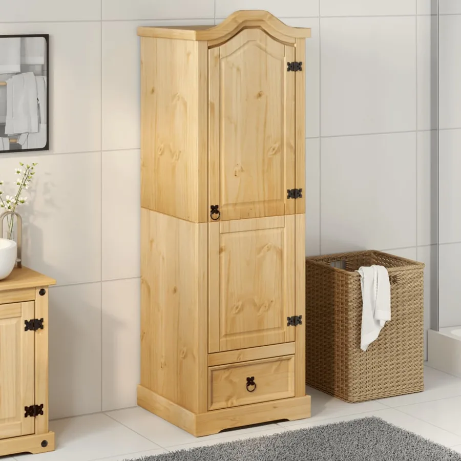 Garde-robe Corona 55x52x170 cm bois de pin massif - 3