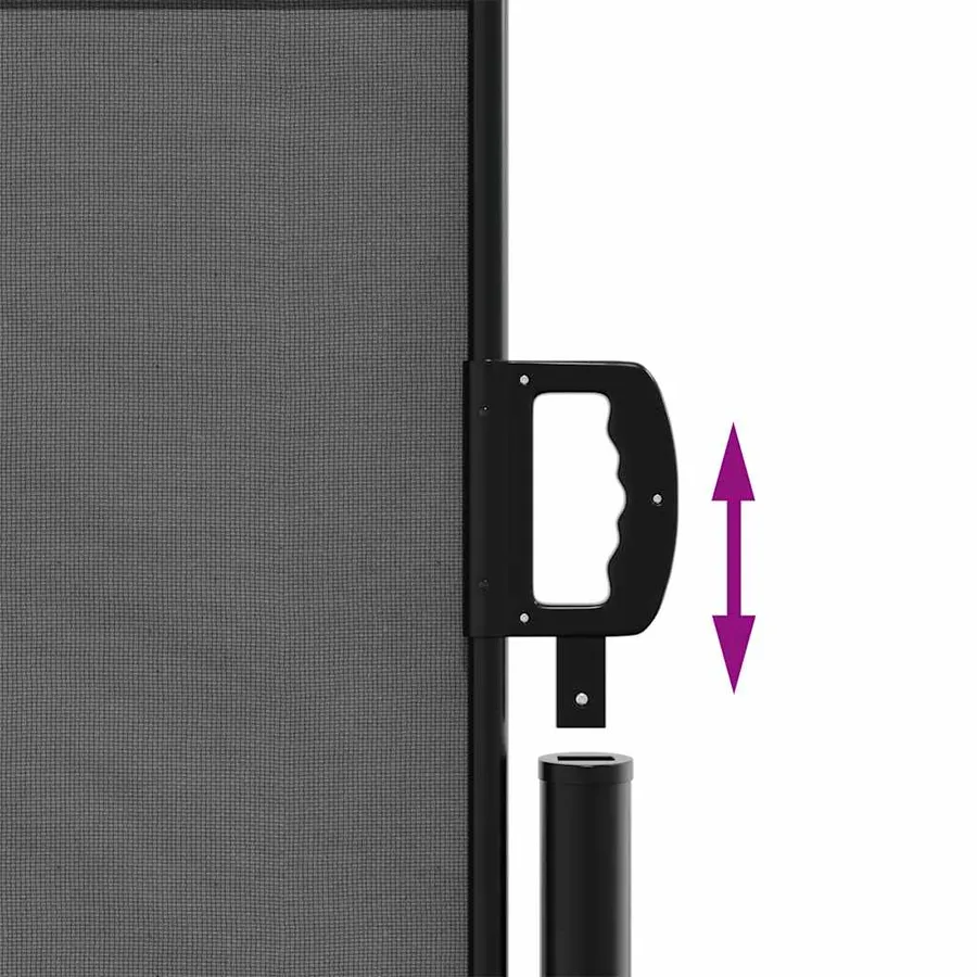 Store latéral rétractable Anthracite 140 x 500 cm - 7