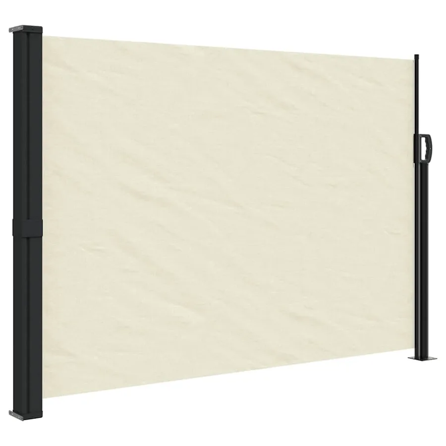 Auvent latéral rétractable crème 140x300 cm - 2