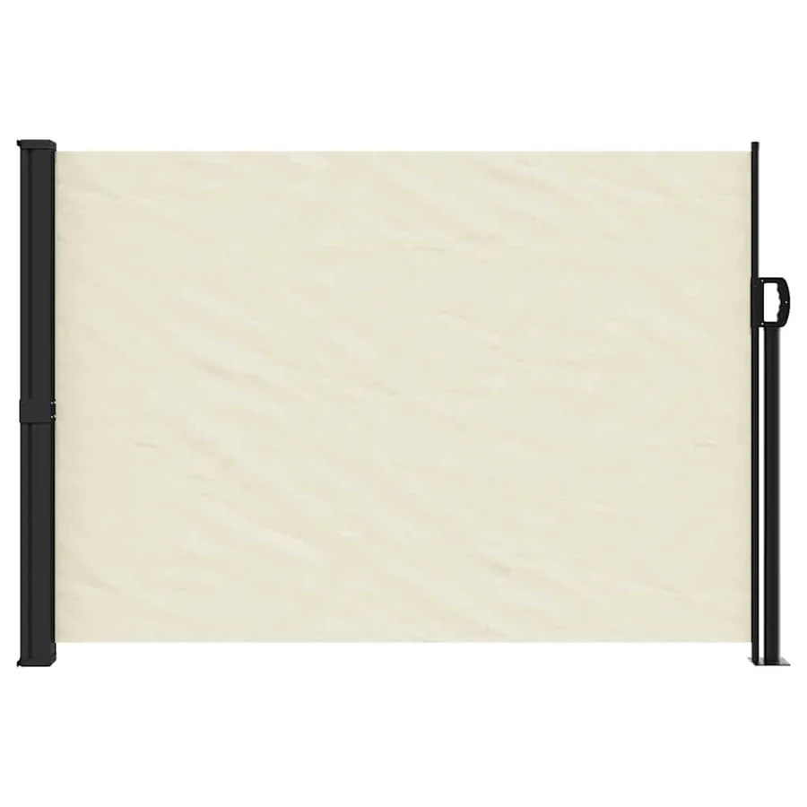 Auvent latéral rétractable crème 140x300 cm - 3