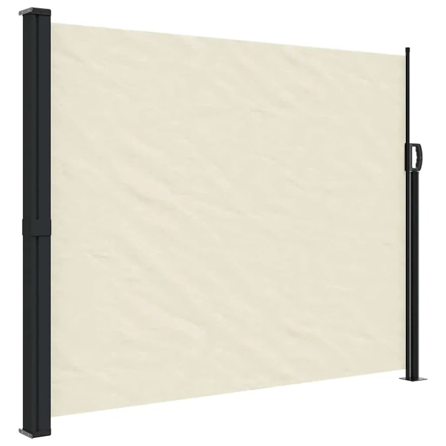 Auvent latéral rétractable crème 160x300 cm - 2