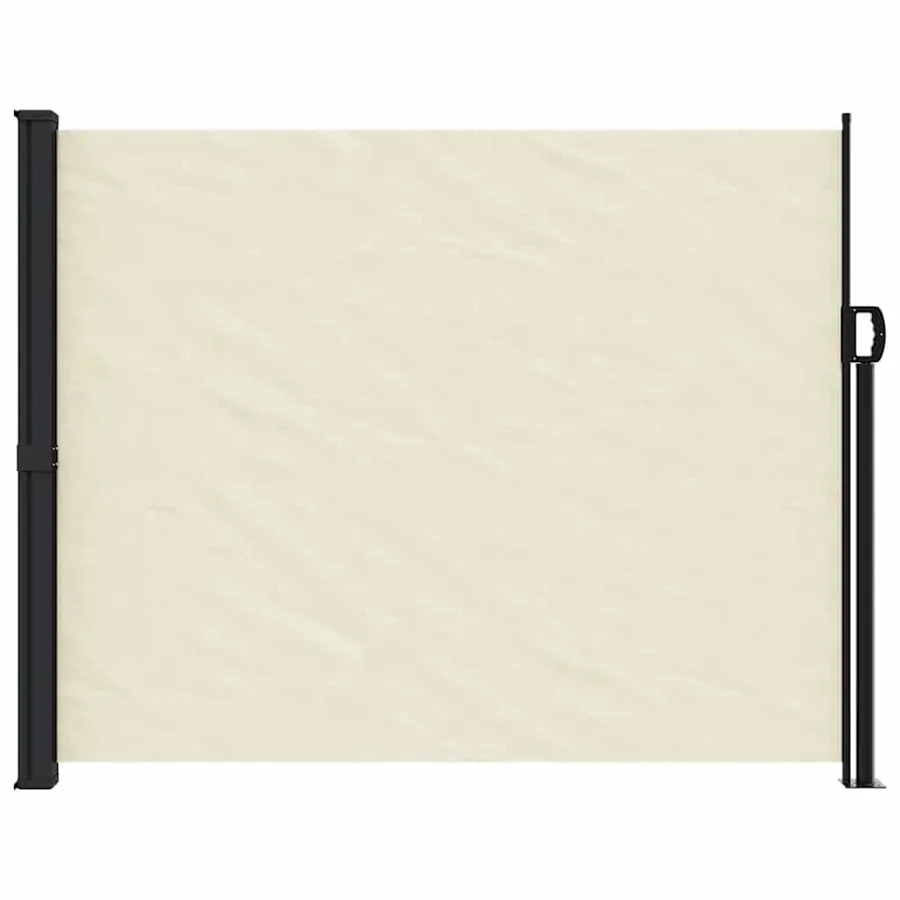 Auvent latéral rétractable crème 160x300 cm - 3