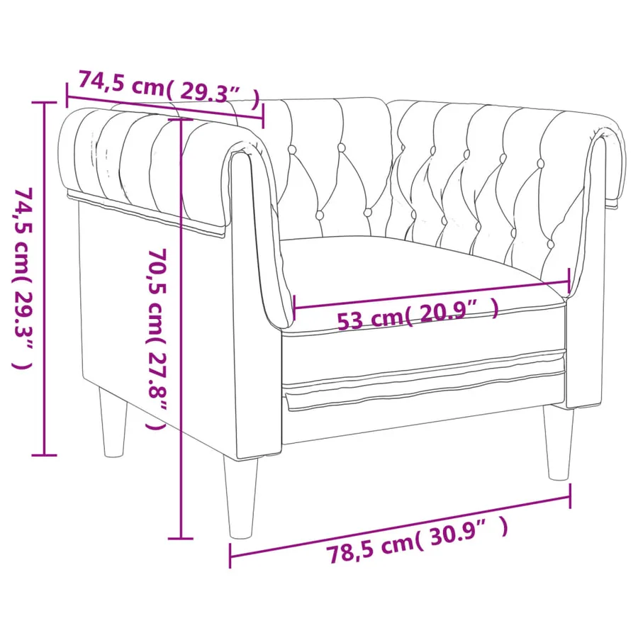 Ensemble de canapés 3 pcs crème tissu - 11