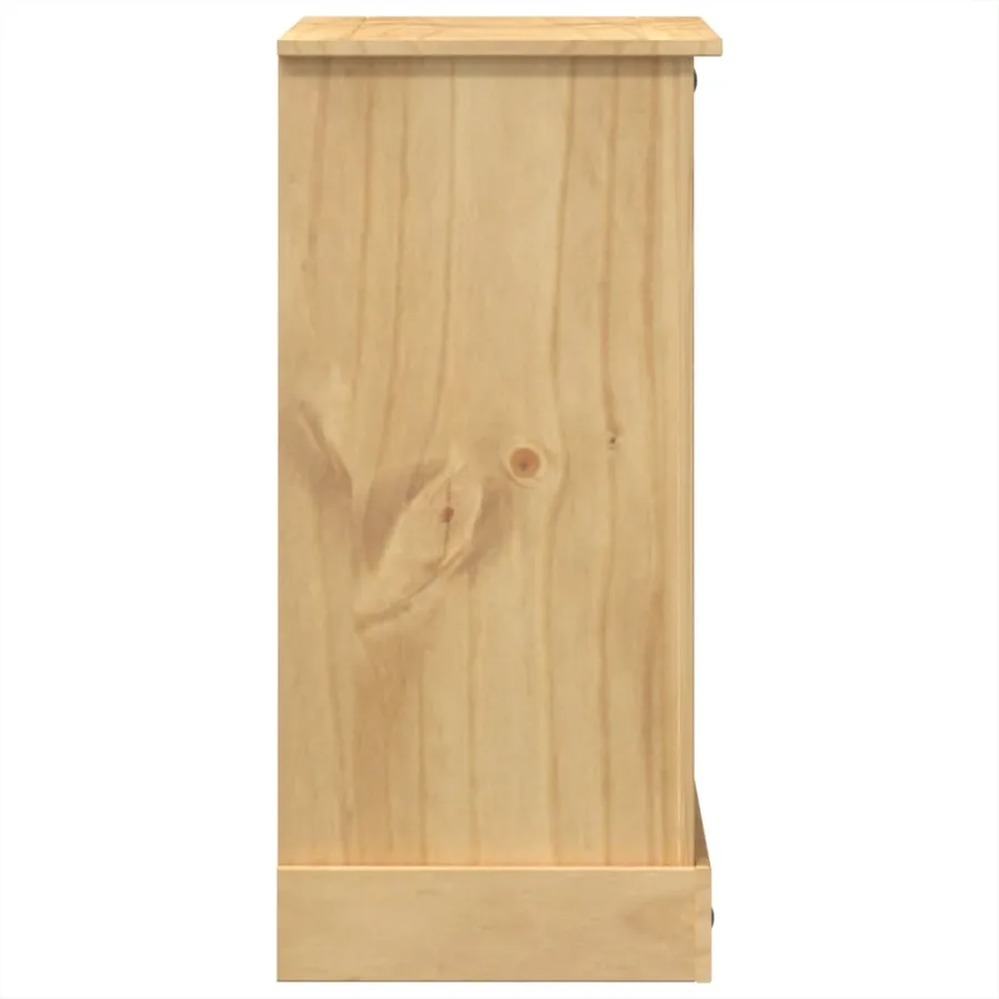 Commode Corona 80x43x91 cm bois massif de pin - 5