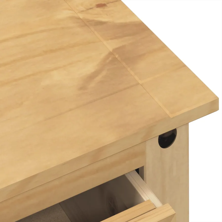 Commode Corona 80x43x114 cm bois massif de pin - 7