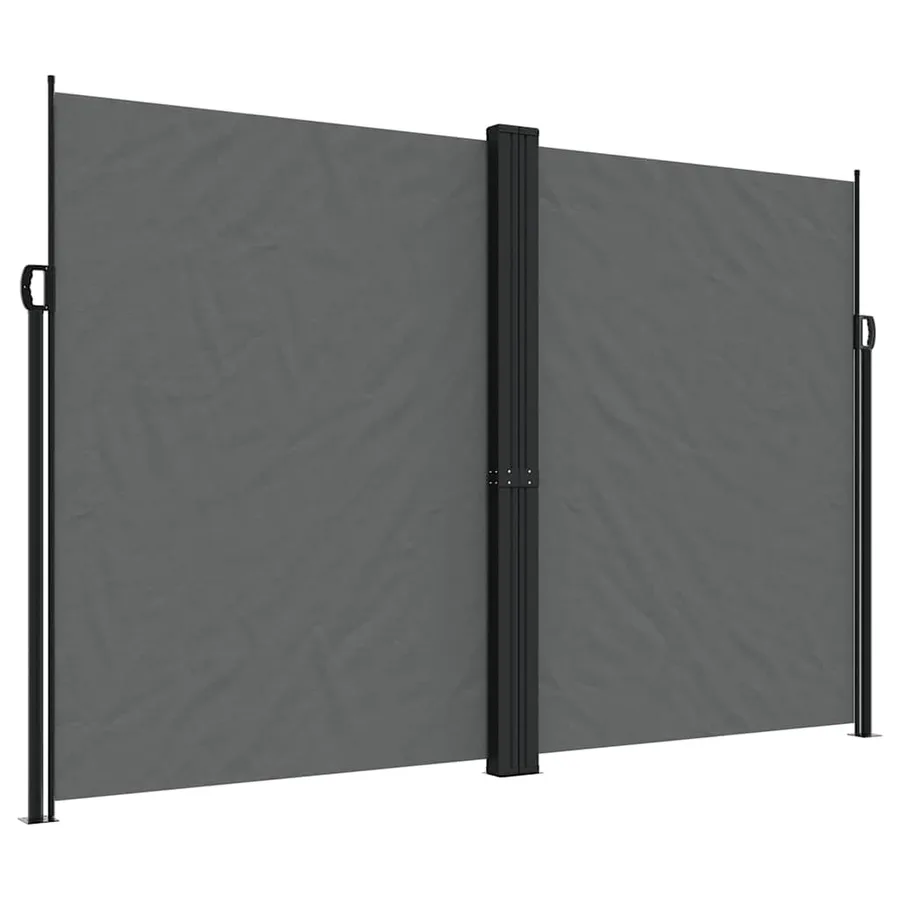 Auvent latéral rétractable Anthracite 220x1200 cm - 2