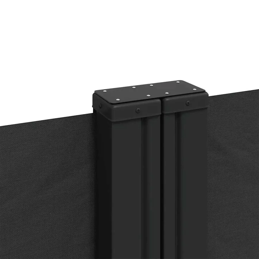Auvent latéral rétractable Noir 200x1200 cm - 7