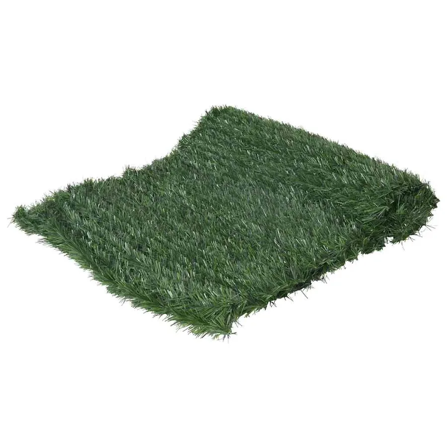 Clôture en gazon artificiel vert 1x5 m - 2