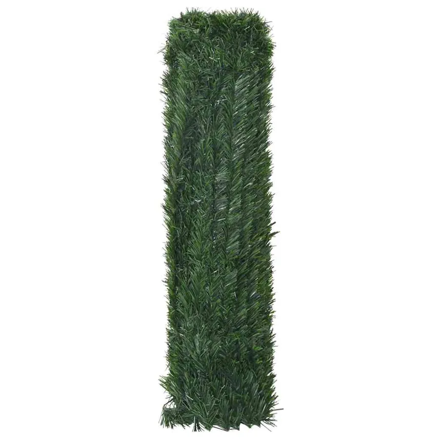 Clôture en gazon artificiel vert 1x5 m - 3
