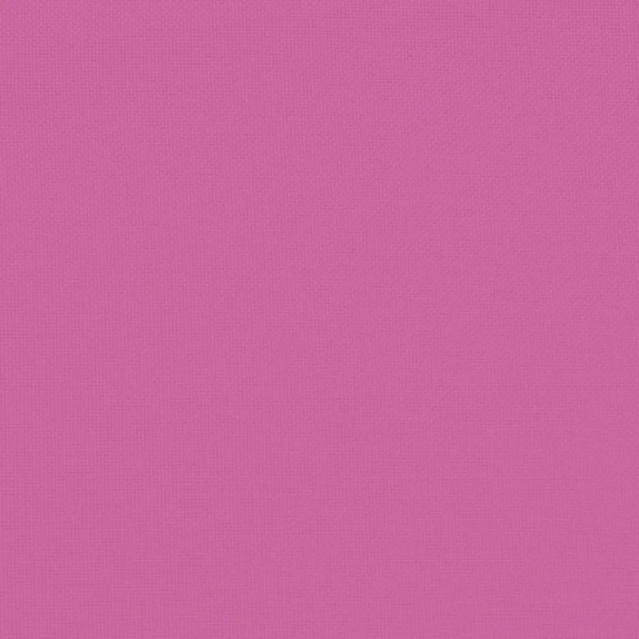 Coussins de chaise à dossier bas lot de 2 rose tissu oxford - 9