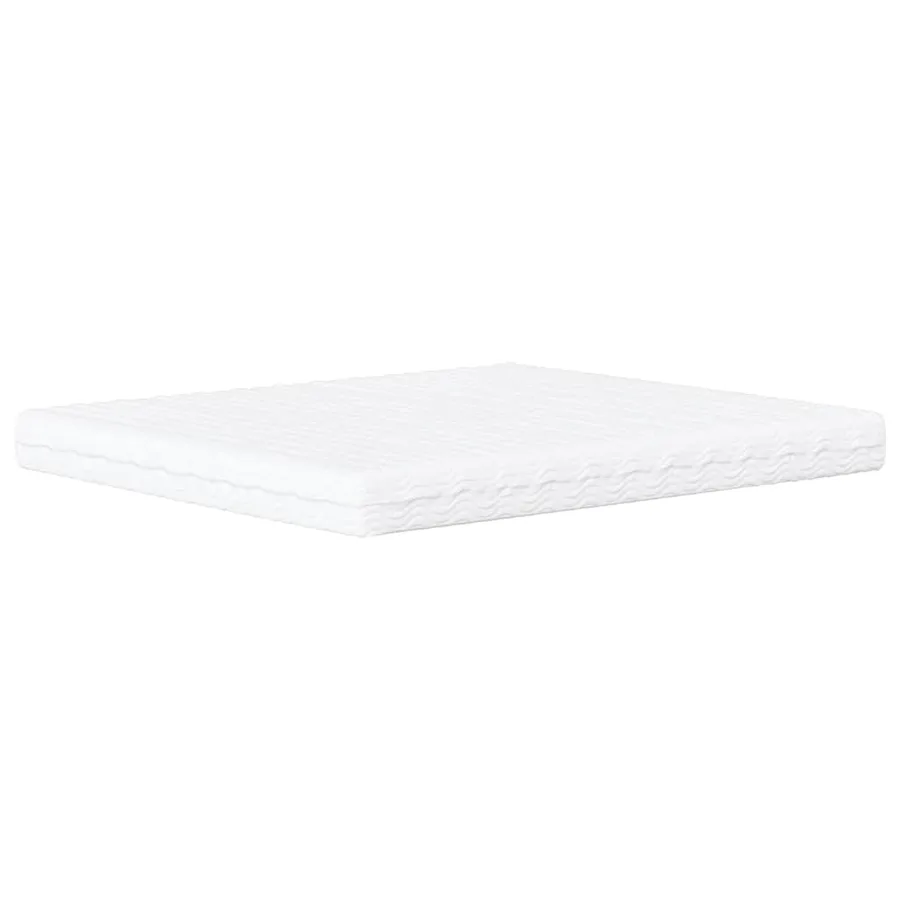 Lit avec matelas Dover gris foncé 160x200 cm tissu - 5