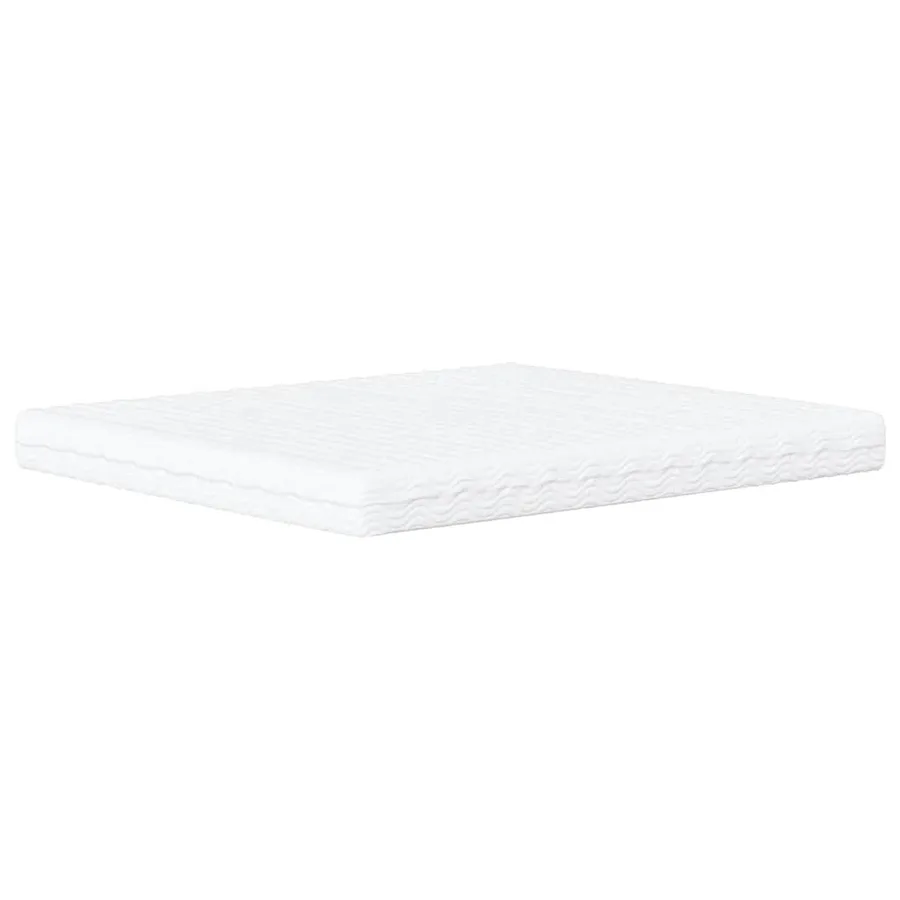 Lit avec matelas Dover blanc 160x200 cm similicuir - 5