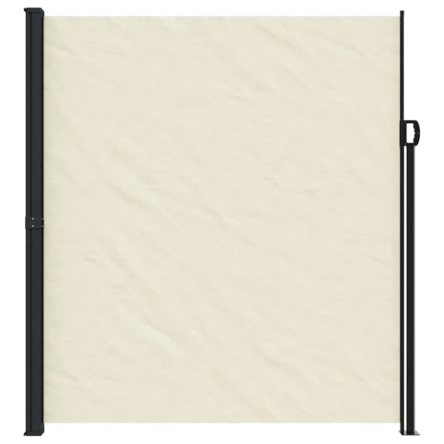 Auvent latéral rétractable crème 220x500 cm - 3