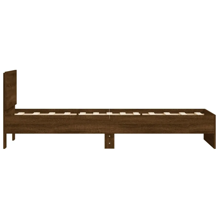 Cadre de lit sans matelas avec tête de lit 90x200 cm - 6