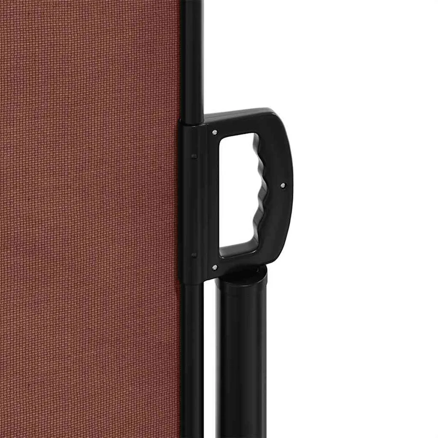 Auvent latéral rétractable marron 160x600 cm - 8